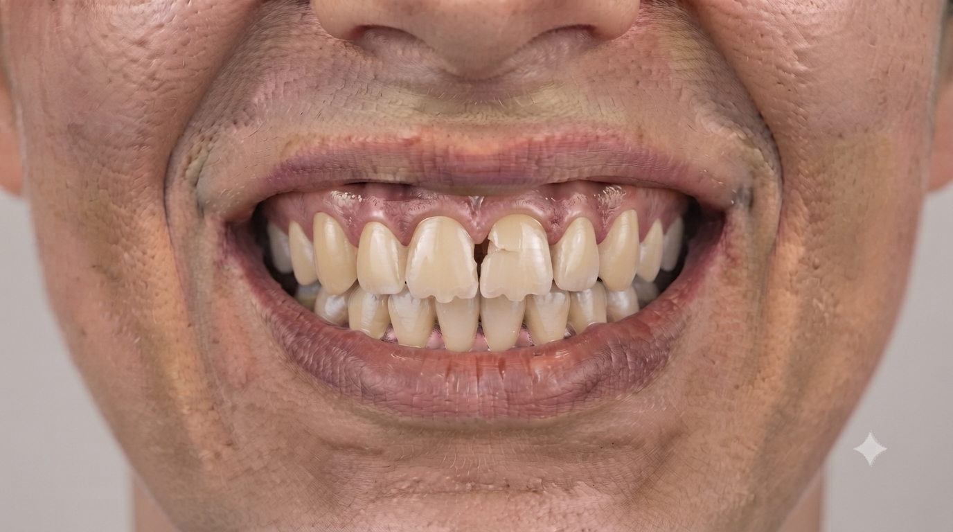 Smile Makeover Before