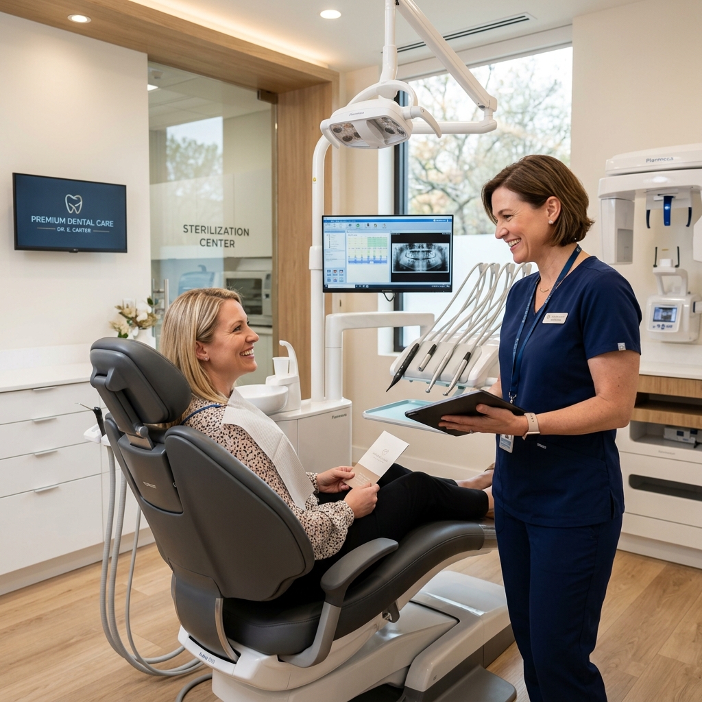 Premium Modern DentoFacial Dental Clinic Interior